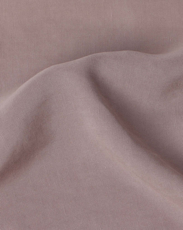 Dusty Rose Sustainable Cupro Linen Fabric, 140 cm Width - Biodegradable, Made in Japan-D21115