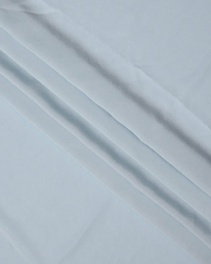 Light Blue Sustainable Cupro Linen Fabric, 140 cm Width - Biodegradable, Made in Japan-D21117