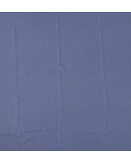 Steel Blue Sustainable Cupro Linen Fabric, 140 cm Width - Biodegradable, Made in Japan-D21118