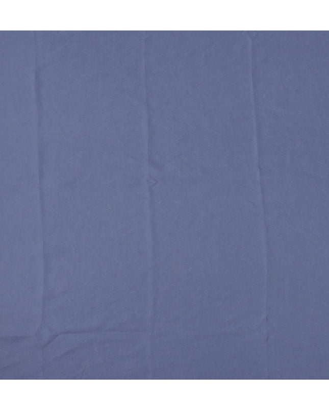 Steel Blue Sustainable Cupro Linen Fabric, 140 cm Width - Biodegradable, Made in Japan-D21118