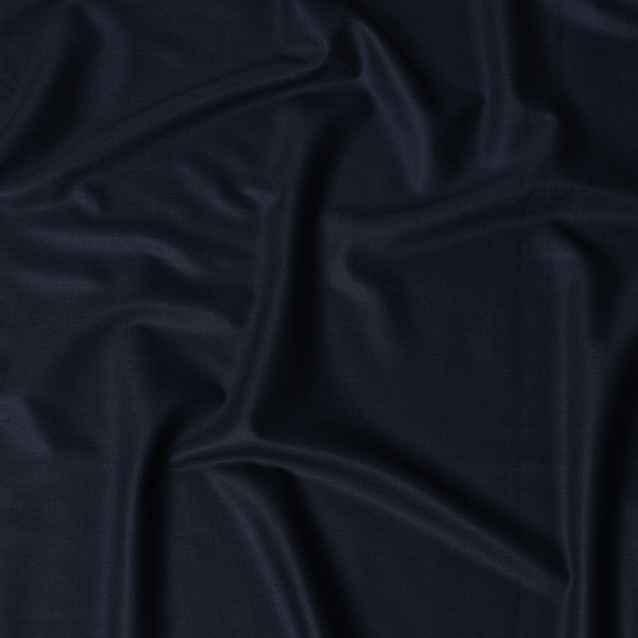 Navy Blue LOROPIANA Super 150's All Wool Suiting Fabric - 3.5 Meters, 150 cm Width, Made in Italy-D21244 Regal Fabrics