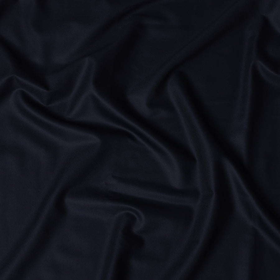 Midnight Blue LOROPIANA Super 150's All Wool Suiting Fabric - 3.5 Meters, 150 cm Width, Made in Italy-D21245 Regal Fabrics
