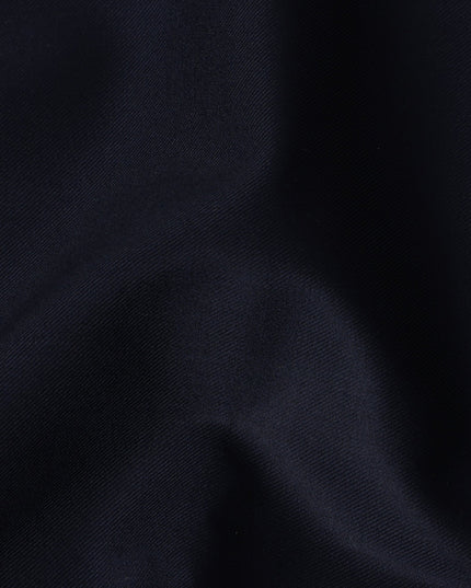 Midnight Blue LOROPIANA Super 150's All Wool Suiting Fabric - 3.5 Meters, 150 cm Width, Made in Italy-D21245