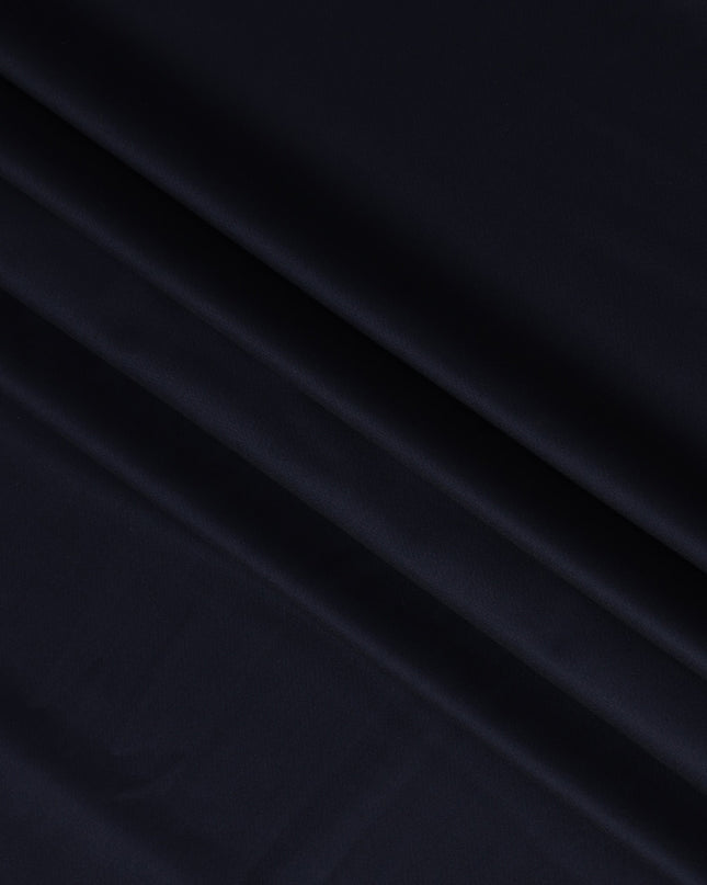 Midnight Blue LOROPIANA Super 150's All Wool Suiting Fabric - 3.5 Meters, 150 cm Width, Made in Italy-D21245