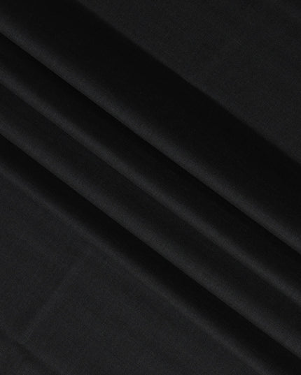 Charcoal Grey Italian Super 130's All Wool Suiting Fabric, 3.50 Meters, Width 150 cm-D21346