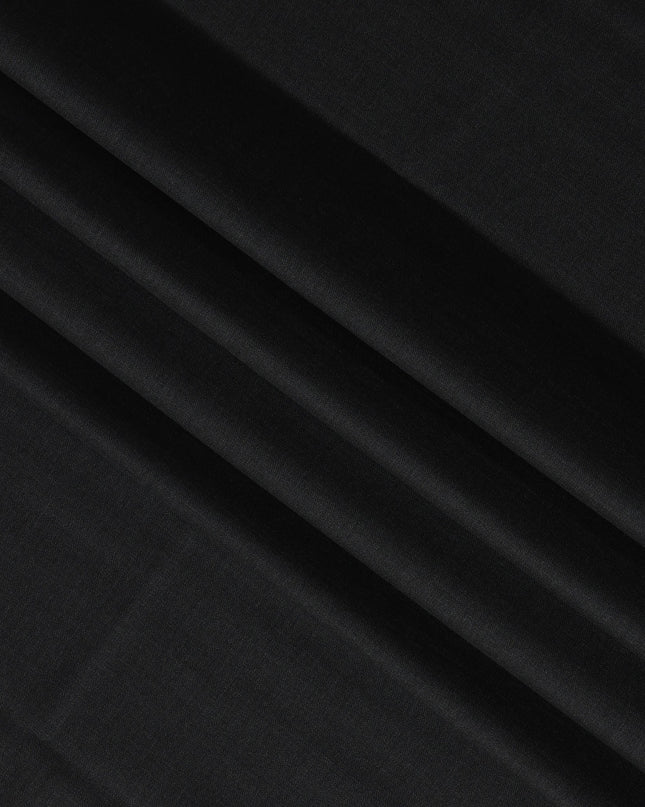 Charcoal Grey Italian Super 130's All Wool Suiting Fabric, 3.50 Meters, Width 150 cm-D21346