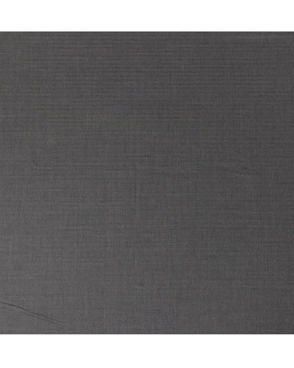 Grey with Subtle Pinstripe English Super 120's All Wool Suiting Fabric, 3.75Meters, Width 150 cm-D21349