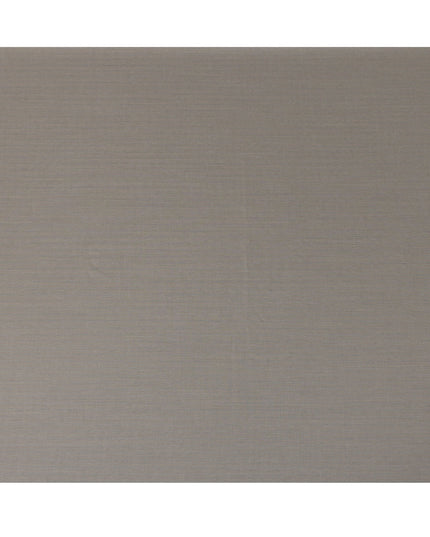 Light Grey with Subtle Pinstripe English Super 120's All Wool Suiting Fabric, 3.75Meters, Width 150 cm-D21350