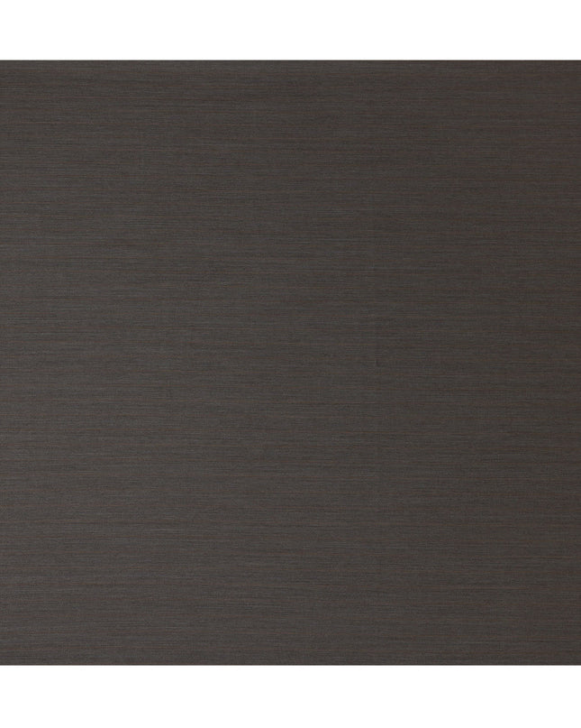 Greyish Brown with Subtle Pinstripe English Super 120's All Wool Suiting Fabric, 3.75Meters, Width 150 cm-D21352