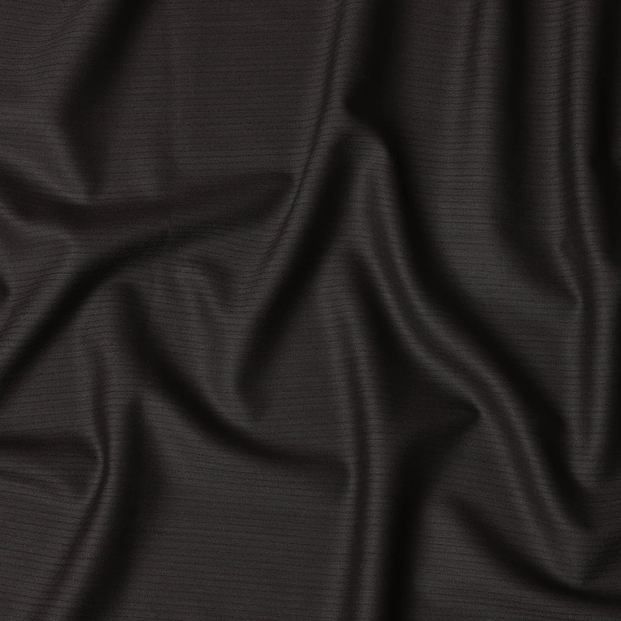 قماش صوف إنجليزي سوبر 120 باللون البني الداكن مع خطوط حمراء، 3.75 متر، عرض 150 سم - D21354