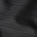 Charcoal Grey with Diagonal Stripe English Super 120's All Wool Suiting Fabric, 3.75 Meters, Width 150 cm-D21359