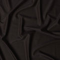 Espresso Brown with Subtle Pinstripe English Super 120's All Wool Suiting Fabric, 3.75 Meters, Width 150 cm-D21362
