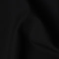 Jet Black English Super 150's All Wool Suiting Fabric, 3.5 Meters, Width 150 cm-D21364