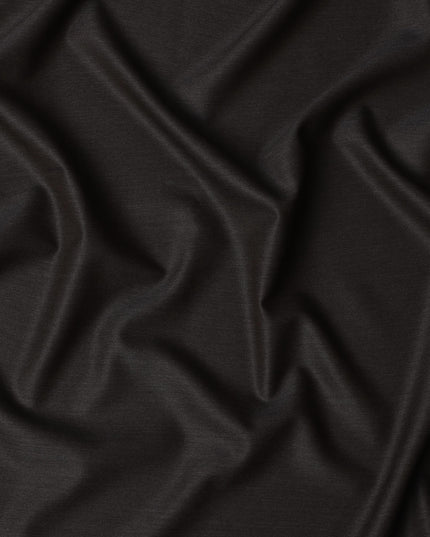 Olive brown English Super 150's All Wool Suiting Fabric, 3.5 Meters, Width 150 cm-D21370