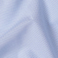قماش قمصان إيطالي فاخر من القطن بنسبة 100% باللون الأزرق الفاتح بتصميم مخطط ومنقط، عرض 140 سم - D21414