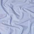 Light Blue Premium 100% Swiss Cotton Shirting Fabric with Subtle Twill Texture, 140 cm Wide-D21417