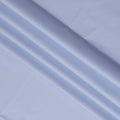 Light Blue Premium 100% Swiss Cotton Shirting Fabric with Subtle Twill Texture, 140 cm Wide-D21417