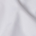 White Premium 100% Cotton Shirting Fabric with Textured Check Design, 140 cm Wide-D21425