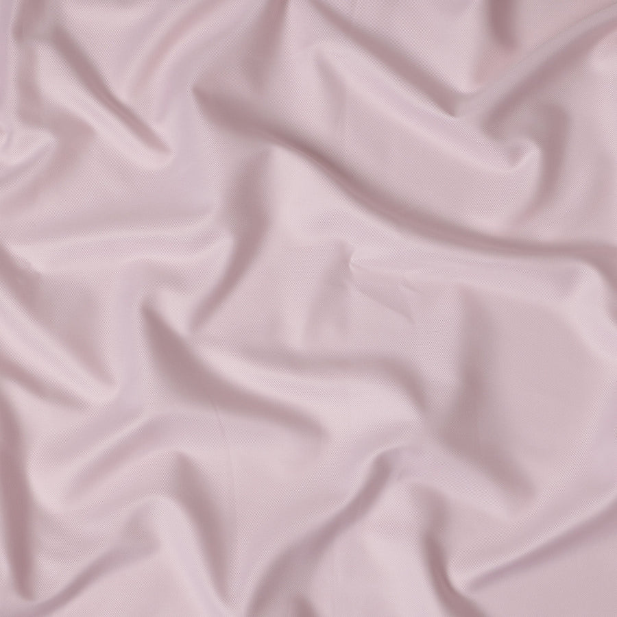 قماش قمصان من القطن السويسري الفاخر بنسبة 100% باللون الوردي الفاتح مع نسيج مضلع رقيق، عرض 140 سم - D21429