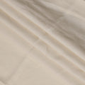 قماش كتان إيطالي نقي فاخر باللون الكريمي، عرض 140 سم - D21442
