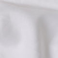 قماش كتان إيطالي نقي فاخر باللون الأبيض، عرض 140 سم - D21443