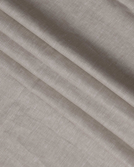 Light Beige Premium Pure Linen Fabric, 140 cm Wide-D21447