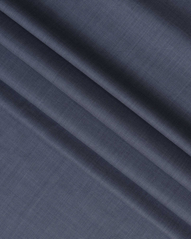 Light Blue Premium Super 100's SCABAL English All Wool Suiting Fabric, Width 150 Cms, 3.65 Mtrs, United Kingdom-D21449