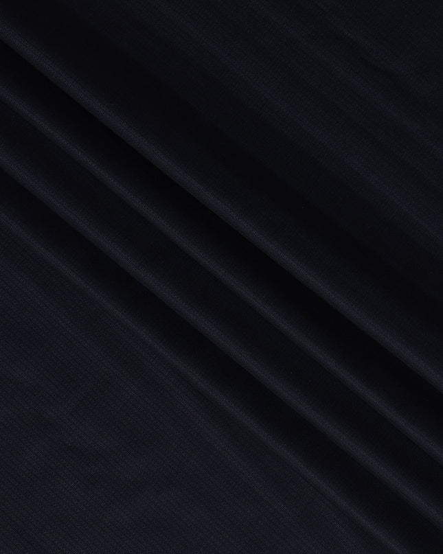 Dark Navy Blue Premium Super 100's SCABAL English All Wool Suiting Fabric, Width 150 Cms, 3.65 Mtrs, United Kingdom-D21450