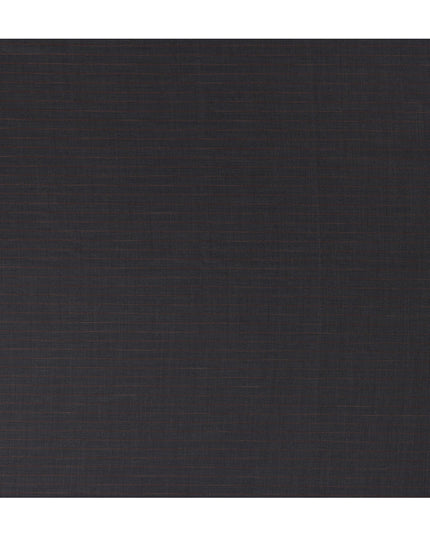 Blue with Subtle Red Stripes Premium Super 150's SCABAL English All Wool Suiting Fabric, Width 150 Cms, 3.65 Mtrs, United Kingdom-D21453