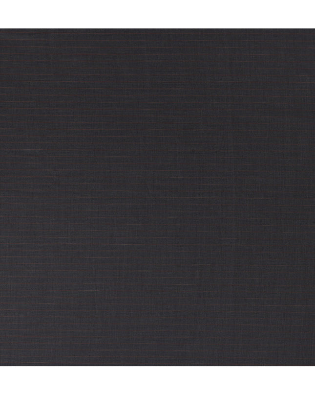 Blue with Subtle Red Stripes Premium Super 150's SCABAL English All Wool Suiting Fabric, Width 150 Cms, 3.65 Mtrs, United Kingdom-D21453