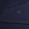 Navy Blue with Subtle Stripes Premium Super 180's SCABAL English All Wool Suiting Fabric, Width 150 Cms, 3.65 Mtrs, United Kingdom-D21457