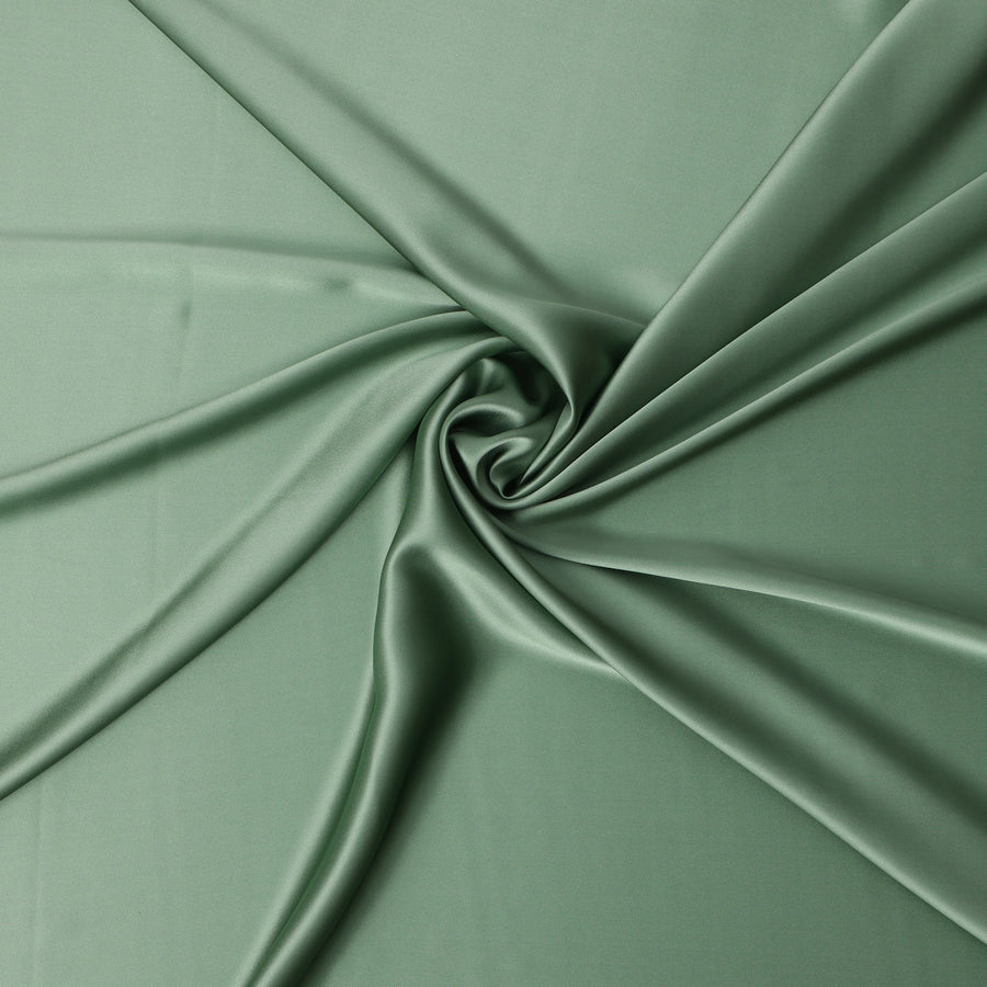 Sage Green Pure Silk Satin Fabric – Width 110 cm-D21803