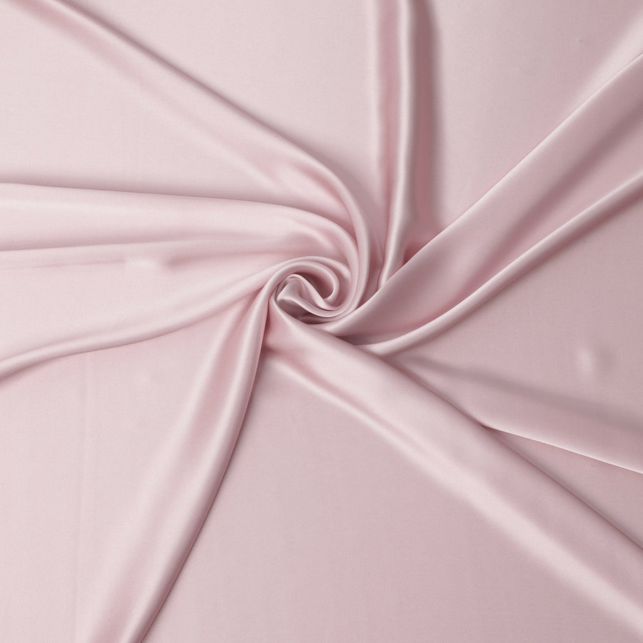 Blush Pink Pure Silk Satin Fabric – Width 110 cm-D21809