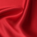 Crimson Red Pure Silk Satin Fabric – Width 110 cm-D21811