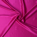 Fuchsia Pink Pure Silk Satin Fabric – Width 110 cm-D21812