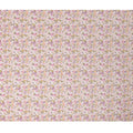 قماش ساتان قطني وردي فاتح متعدد الألوان بطبعة زهور - عرض 110 سم، صنع في الهند - D22312