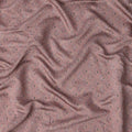 Dusty Pink Floral Booti Printed Blended Viscose Fabric with Gold Highlights and Delicate Motifs, 110 Cms Width, Made in India-D22810 Regal Fabrics