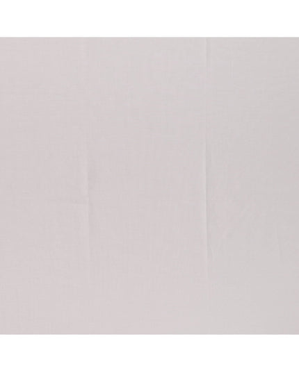 Light Beige Plain 100% Swiss Cotton Shirting Fabric, Solid Design, 150 cm Width, Made in Switzerland-D22869