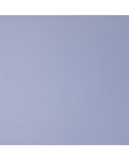 قماش قمصان قطني سويسري 100% بلون أزرق سماوي، تصميم سادة، عرض 150 سم، صنع في سويسرا - D22870