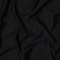 قماش قمصان قطني سويسري 100% أسود سادة، تصميم سادة، عرض 150 سم، صنع في سويسرا - D22871