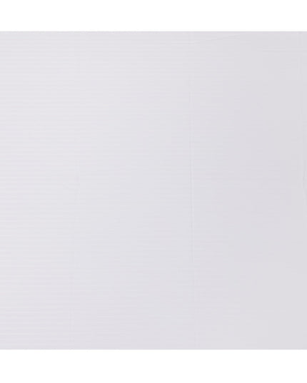 قماش قميص أبيض مخطط ذاتيًا مصنوع من القطن السويسري بنسبة 100%، بتصميم ناعم الملمس، عرض 150 سم، صنع في سويسرا - D22874