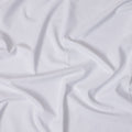 قماش قمصان قطني سويسري 100% بلون أبيض ثلجي سادة، لمسة نهائية ناعمة ومتينة، عرض 150 سم، صنع في سويسرا - D22876