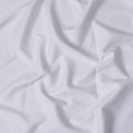 قماش قمصان قطني سويسري 100% بلون أبيض فاتح، نسج قطري رقيق، عرض 150 سم، صنع في سويسرا - D22879