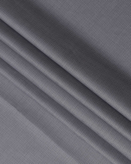 قماش قمصان من القطن السويسري 100% من مايكرو دوبي باللون الأسود، منسوج بنقشة ماسية، عرض 150 سم، صنع في سويسرا - D22886