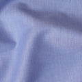 Sky Blue Herringbone 100% Cotton Shirting Fabric, Subtle Zigzag Weave, 150 cm Width, Made in Italy-D22888