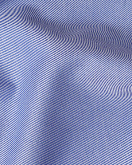 Sky Blue Herringbone 100% Cotton Shirting Fabric, Subtle Zigzag Weave, 150 cm Width, Made in Italy-D22888