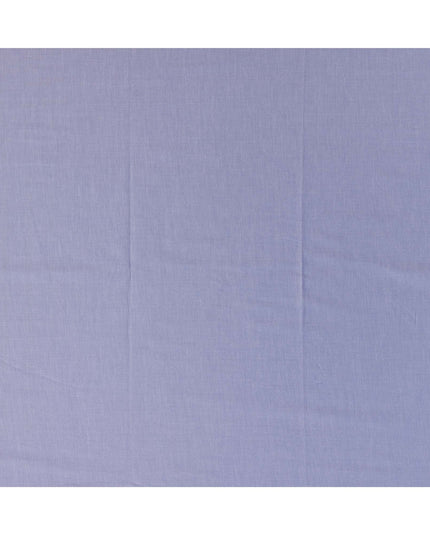 Sky Blue Herringbone 100% Cotton Shirting Fabric, Subtle Zigzag Weave, 150 cm Width, Made in Italy-D22888