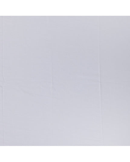 Ice Grey Twill 100% Swiss Cotton Shirting Fabric, Smooth Diagonal Weave, 150 cm Width, Made in Switzerland-D22889