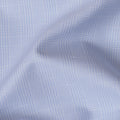Sky Blue Glen Check 100% Cotton Shirting Fabric, Subtle Tartan Pattern, 150 cm Width, Made in Italy-D22890