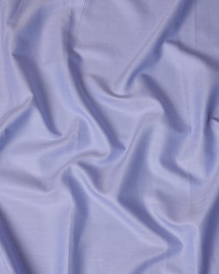 Lavender Herringbone 100% Cotton Shirting Fabric, Diagonal Feather Weave Design, 150 cm Width, Made in Italy-D22893